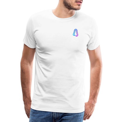 Ghosted Club | Männer Premium T-Shirt - Weiß