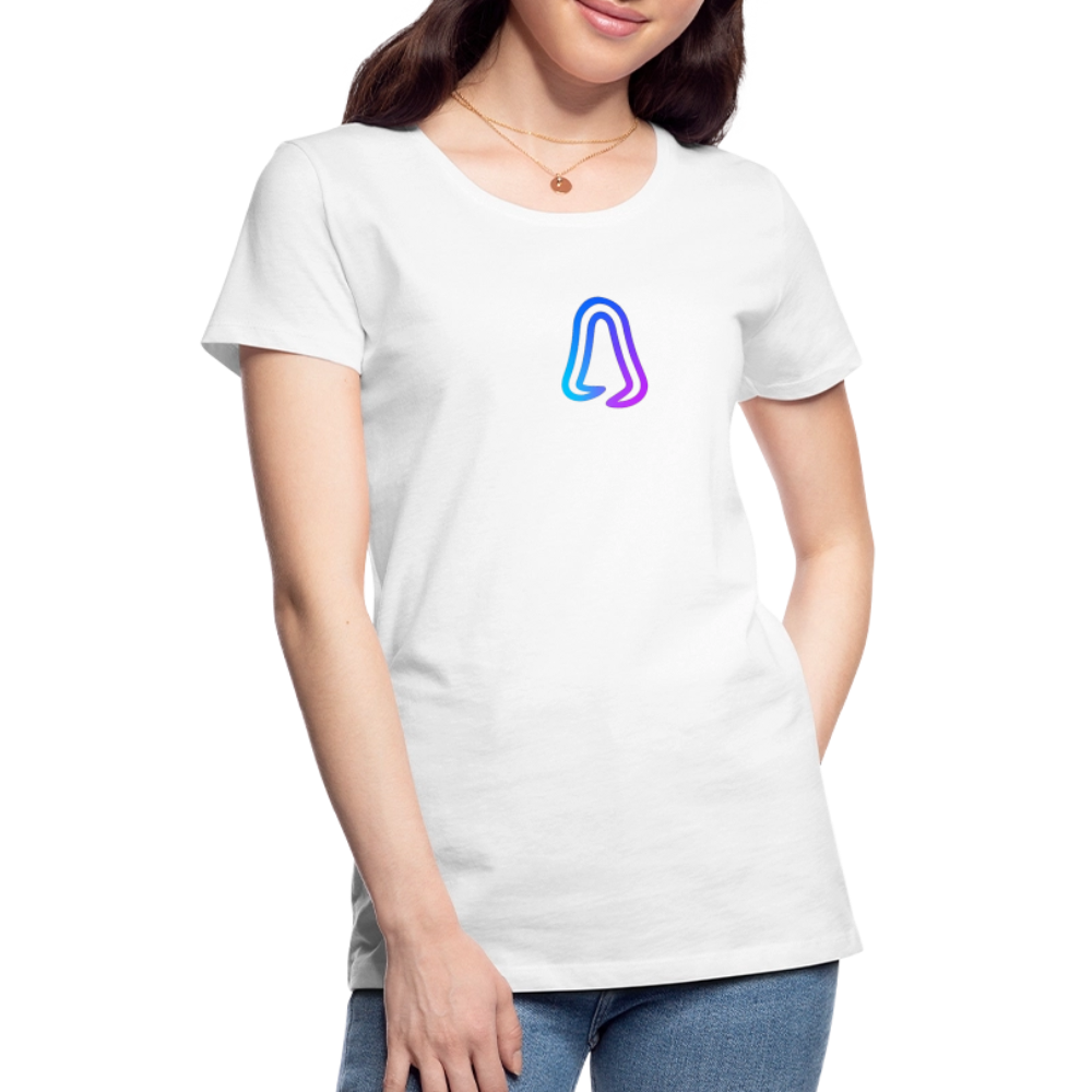 Ghosted Club | Frauen Premium T-Shirt - Weiß