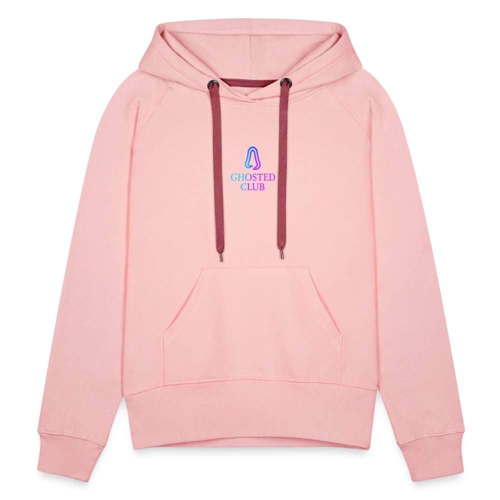 Ghosted Club | Frauen Premium Hoodie - Kristallrosa