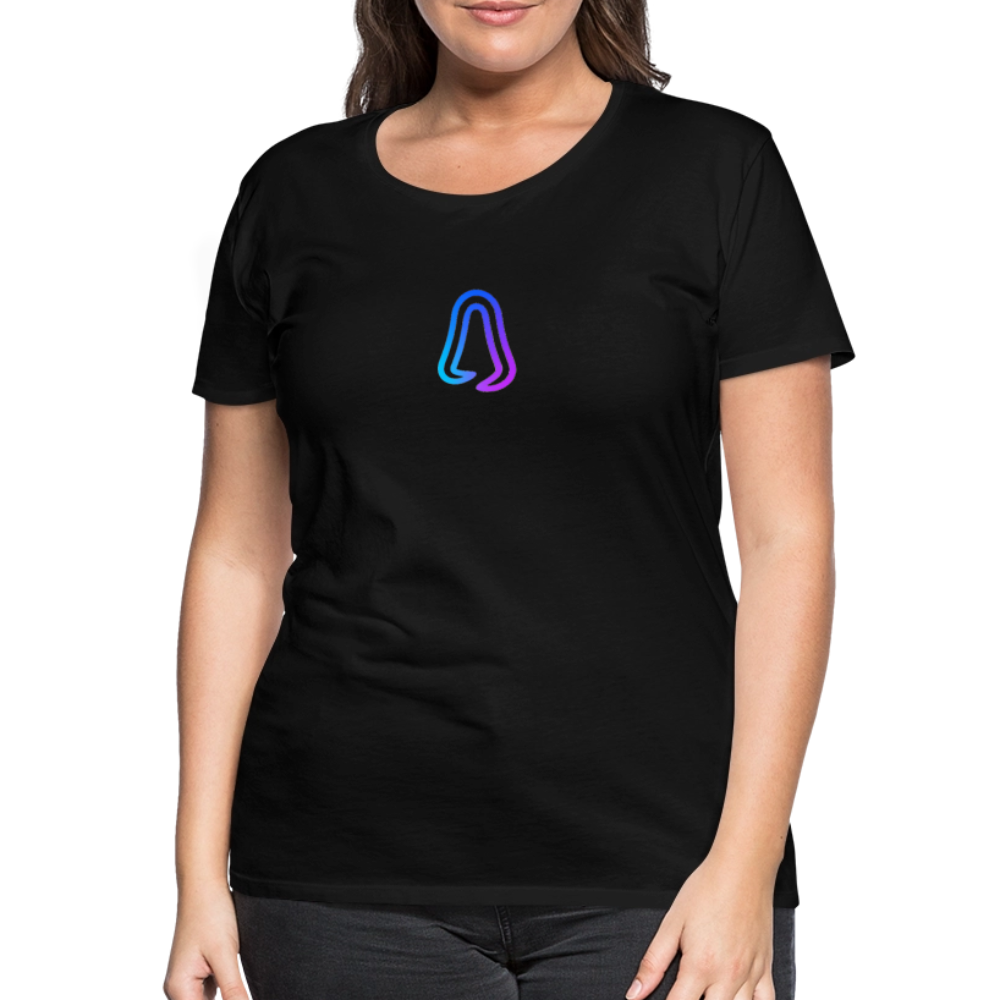 Ghosted Club | Frauen Premium T-Shirt - Schwarz