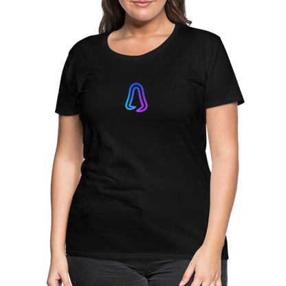 Ghosted Club | Frauen Premium T-Shirt - Schwarz