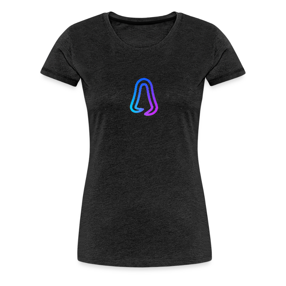 Ghosted Club | Frauen Premium T-Shirt - Anthrazit