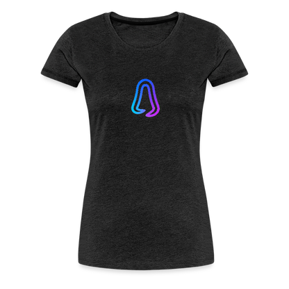 Ghosted Club | Frauen Premium T-Shirt - Anthrazit