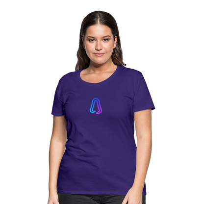 Ghosted Club | Frauen Premium T-Shirt - Lila