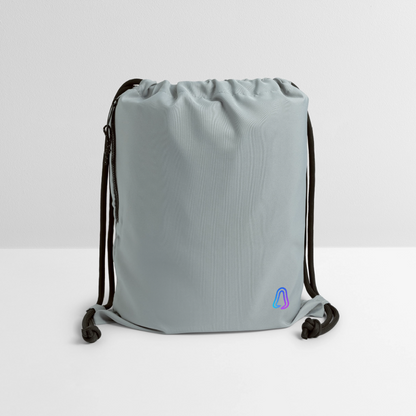 Ghosted Club | Turnbeutel + Zusatzfach | 🍃 NACHHALTIG - Steingrau mineral wash