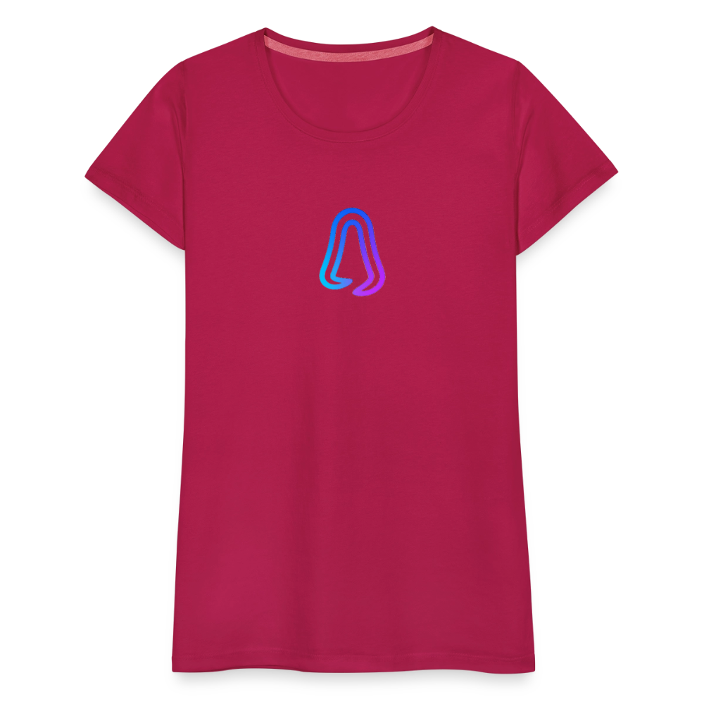Ghosted Club | Frauen Premium T-Shirt - dunkles Pink