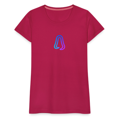 Ghosted Club | Frauen Premium T-Shirt - dunkles Pink