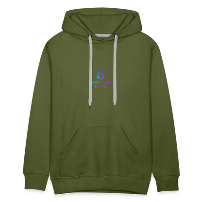 Ghosted Club | Männer Premium Hoodie - Olivgrün