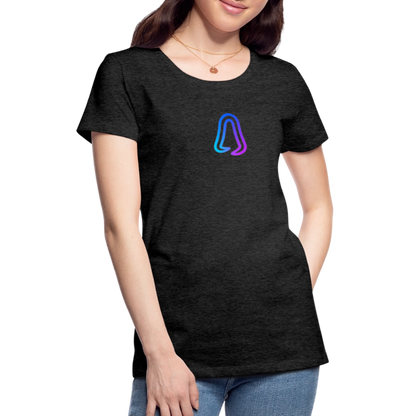 Ghosted Club | Frauen Premium T-Shirt - Anthrazit